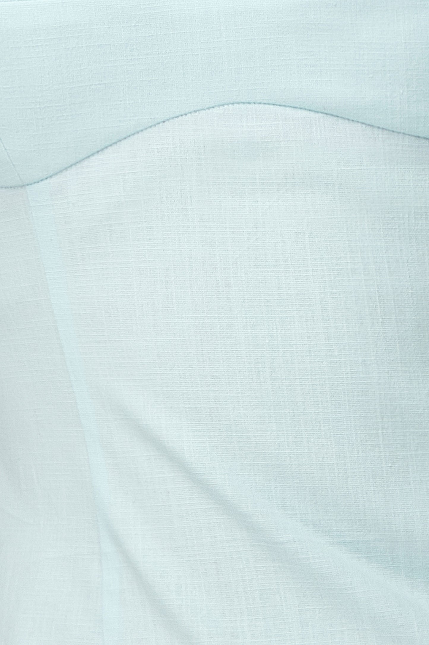 Blue Serenity: Organic Cotton Date Elegance