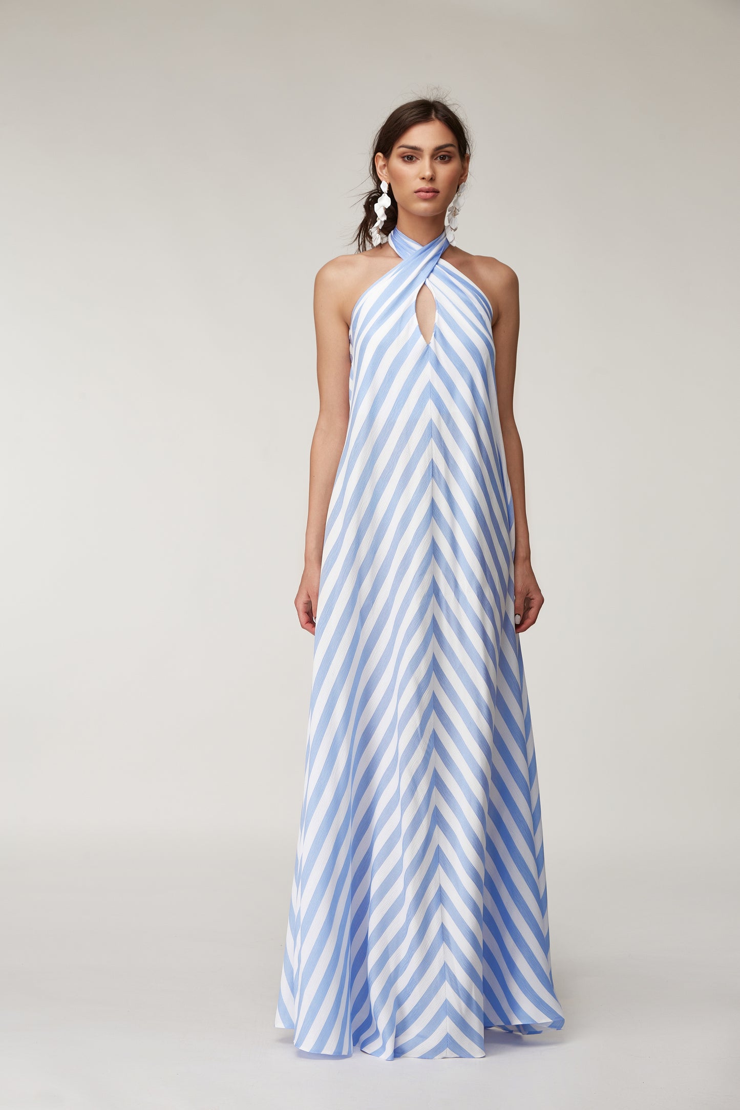 Sensual Stripes: Summer Date Elegance