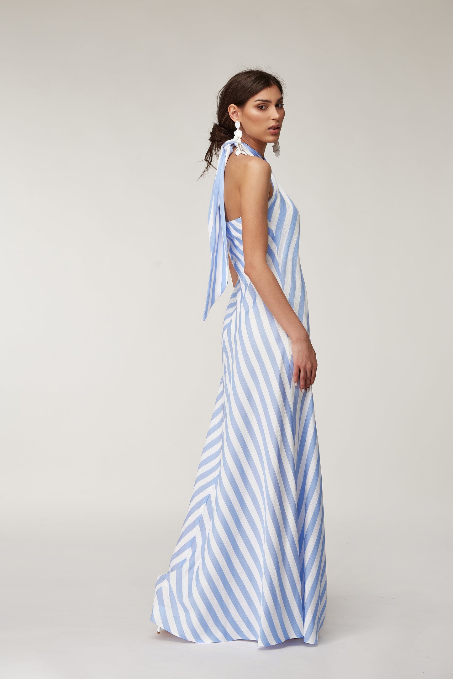 Sensual Stripes: Summer Date Elegance